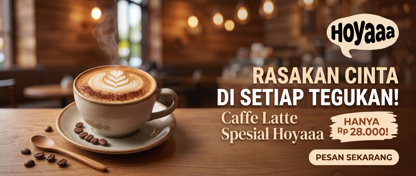 New Menu Caffe latte